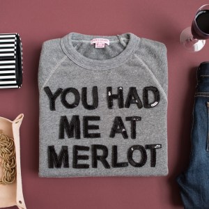 Bow and Drape - You Had Me At Merlot